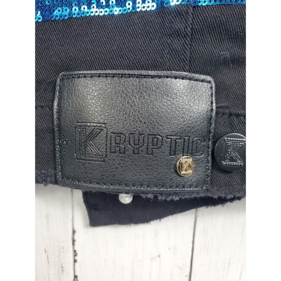 Dexter's Laboratory Boy Genius Black Denim Jean Jacket Cartoon Network Sz Small - Picture 4 of 13